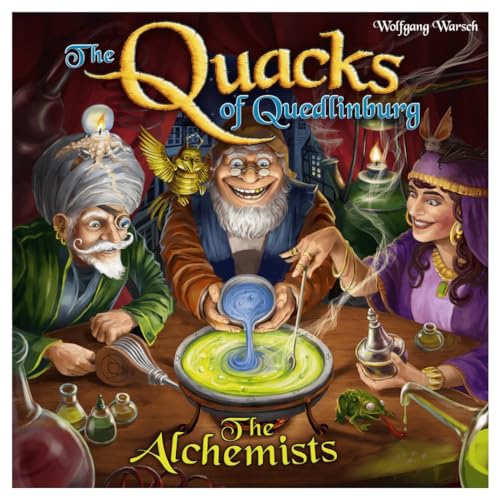 Schmidt, The Quacks of Quedlinburg: The Alchemists Expansion, Board Game, Ages 10+, 2-5 Players, 45 Minutes Playing Time von Schmidt