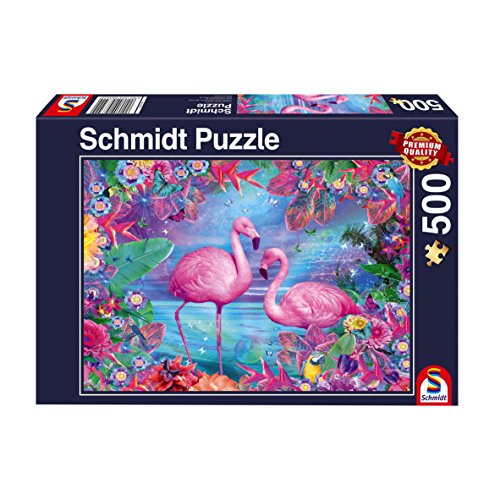 Schmidt Flamingos 500 Piece Jigsaw Puzzle von Schmidt