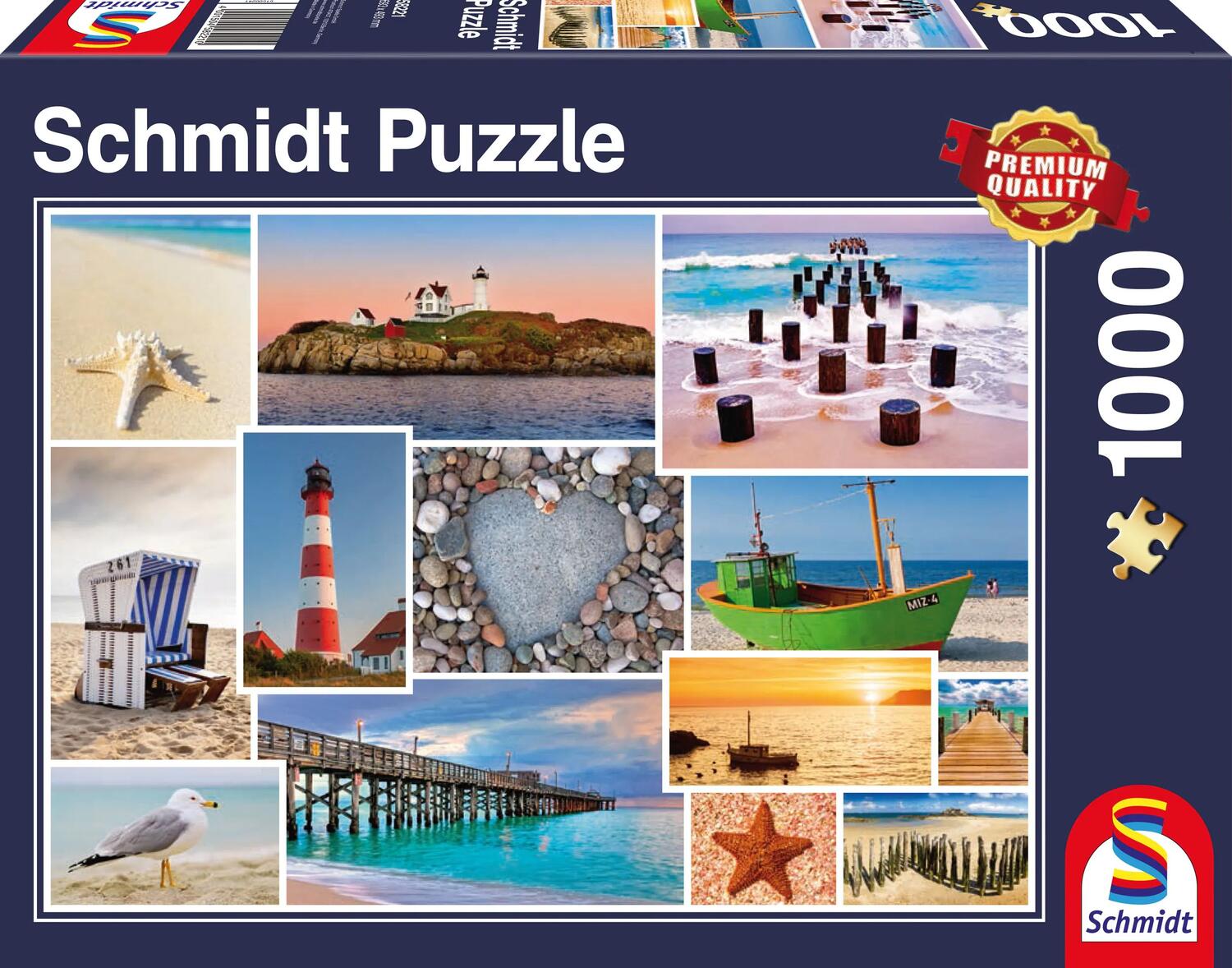 Schmidt Puzzle 1000 Teile – Am Meer - Schmidt Puzzle 1000 Teile – Am Meer - von Schmidt Spiele