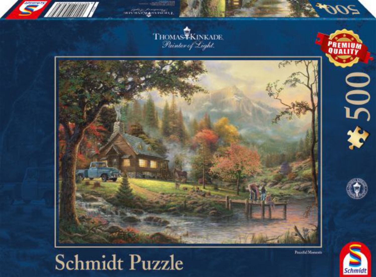 Schmidt Puzzle 500 Teile – Idylle am Fluß - Schmidt Puzzle 500 Teile – Idylle am Fluß - von Schmidt Spiele