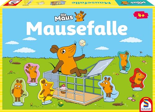 Schmidt Spiele 40505 Maus, Mausefalle, Kinderspiel, bunt von Schmidt