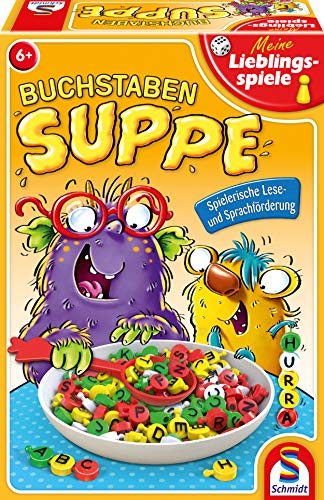 Schmidt Spiele 40533 Buchstabensuppe, Kinderspiel, bunt von Schmidt