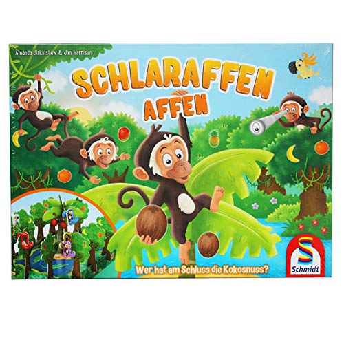 Schmidt Spiele 40552 Schlaraffen Affen, Kinderspiel von Schmidt