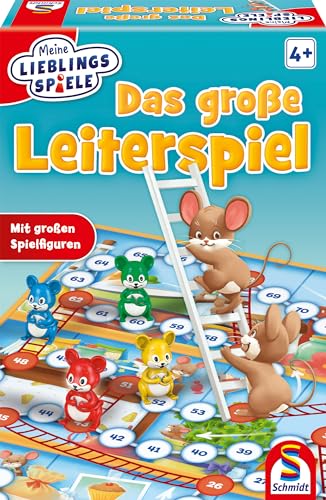 Schmidt Spiele 40553 Das große Leiterspiel, Kinderspiel, 52 x 36 cm von Schmidt