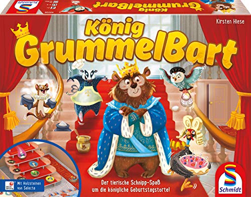 Schmidt Spiele 40556 König Grummelbart, Kinderspiel, bunt von Schmidt