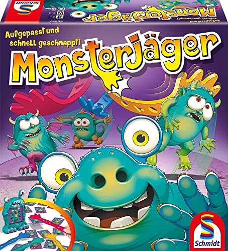 Schmidt Spiele 40557 Monsterjäger, Aktionsspiel, bunt von Schmidt