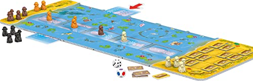 Schmidt Spiele 40594 Hipp HOPP Hippo, Laufspiel, Bunt von Schmidt Spiele