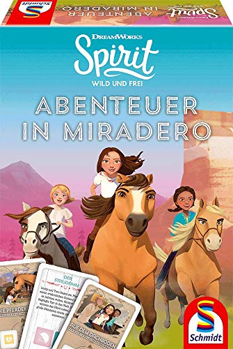 Schmidt Spiele 40601 Spirit, Abenteuer in Miradero, Spiel zur beliebten TV Serie, bunt von Schmidt