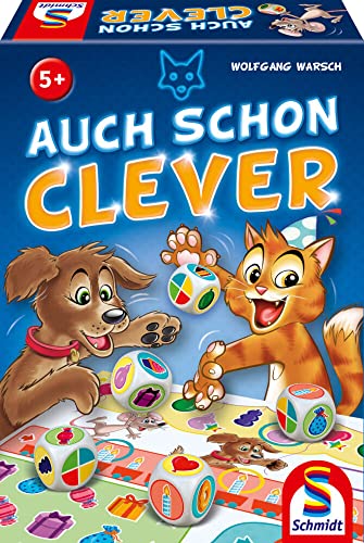 Schmidt Spiele 40625 Auch schon Clever, Würfelspiel für Kinder von Schmidt