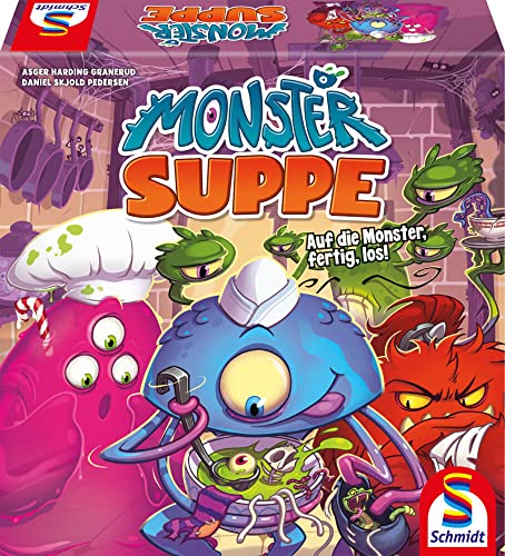 Schmidt Spiele 40627 Monstersuppe, Familienspiel für Kinder und Erwachsene von Schmidt