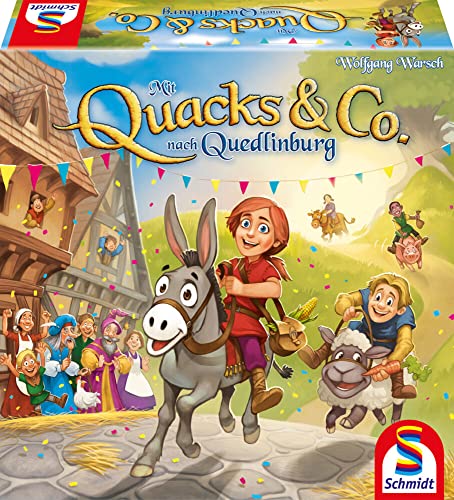 Schmidt Spiele 40630 Mit Quacks & Co. nach Quedlinburg, Kinderspiel zum Kennerspiel des Jahre 2018, Multi Kleuren von Schmidt