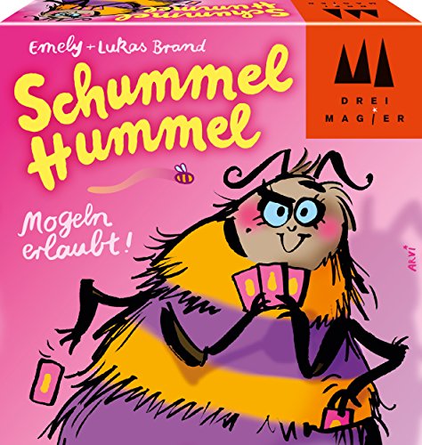 Schmidt Spiele 40881 Schummel Hummel, Drei Magier Kartenspiel von Schmidt