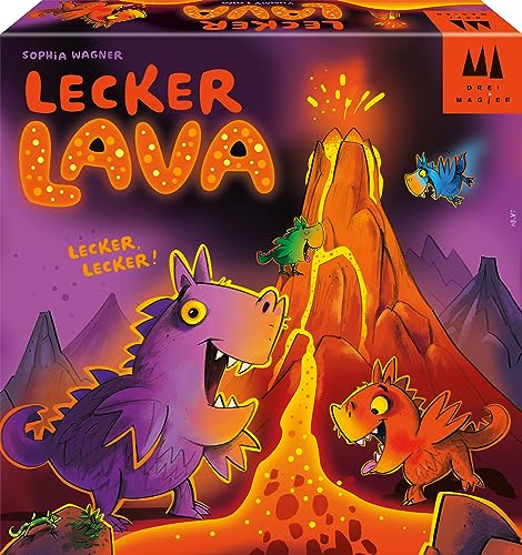 Schmidt Spiele 40895 Lecker Lava, Drei Magier Kinderspiel von Schmidt