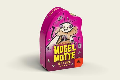 Schmidt Spiele 40899 Mogel Motte Deluxe, DREI Magier Kartenspiel in Einer Metalldose und Sonderausstattung - Amazon Exklusive von Schmidt