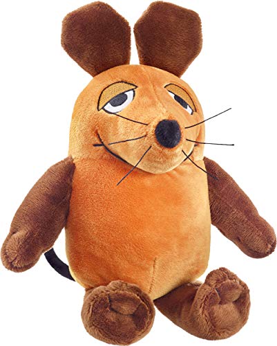 Schmidt Spiele 42188 - Die Sendung mit der Maus, Plüschtier, 25 cm, Orange, Braun von Schmidt