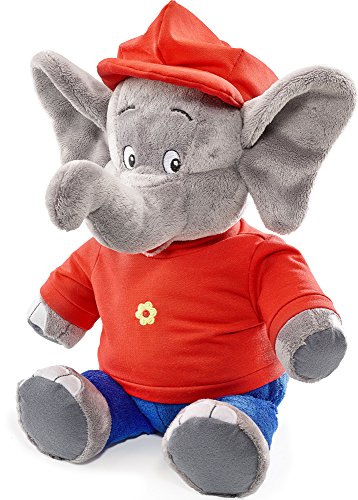 Schmidt Spiele 42251 Benjamin Bluemchen The Elephant, Plüschfigur, 38 cm, bunt von Schmidt Spiele