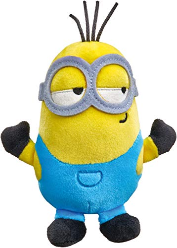 Schmidt Spiele 42733 Minions, Kevin gelassen, Plüschfigur, 16 cm, bunt von Schmidt