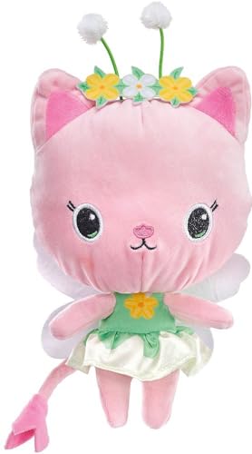 Schmidt Spiele Gabby 42787 Gabby's Dollhouse, Kitty Fee, Plüschfigur, 22 cm, rosa, normal von Schmidt