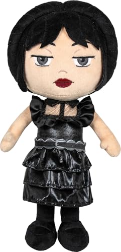 Schmidt Spiele 42833 Wednesday, Wednesday Addams im Ballkleid, 33 cm Plüschfigur von Schmidt