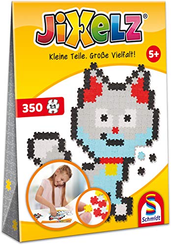 Schmidt Spiele 46110 Jixelz, Katze, 350 Teile, Kinder-Bastelsets, Kinderpuzzle von Schmidt Spiele