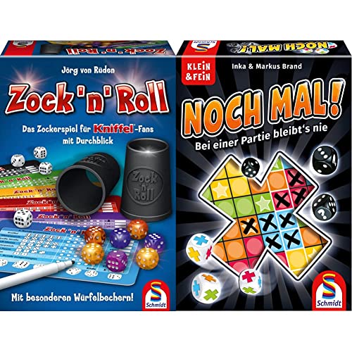 Schmidt Spiele 49320 Zock'n'Roll & 49327 Noch mal! von Schmidt