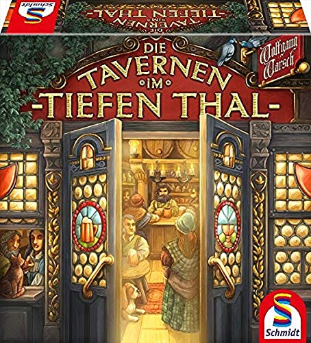 Schmidt Spiele 49351 Die Tavernen im Tiefen Thal, Strategiespiel, bunt, 4 Spieler von Schmidt Spiele