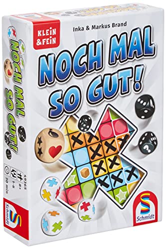 Schmidt Spiele 49365 Noch mal so gut, Würfelspiel aus der Serie Klein & Fein, bunt von Schmidt