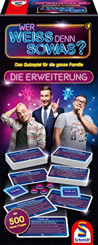 Schmidt Spiele 49375 Wer Weiss denn sowas, Das Quizspiel-Die Erweiterung, Bunt von Schmidt