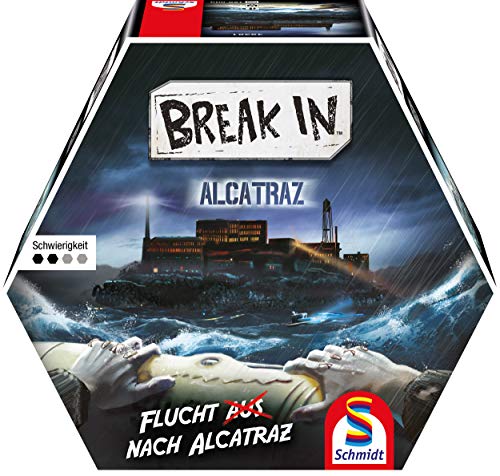 Schmidt Spiele 49381 Break In, Alcatraz, Rätselspiel, Actionspiel von Schmidt