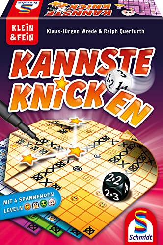 Schmidt Spiele 49387 Kannste knicken, Würfelspiel aus der Serie Klein & Fein, Bunt, S von Schmidt Spiele