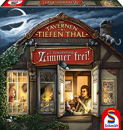 Schmidt Spiele 49391 Die Tavernen, Gasthaus von Tiefen Thal, 1. Erweiterung, Mehrfarbig von Schmidt Spiele