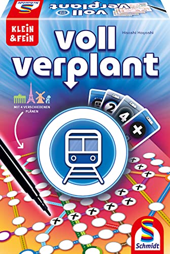 Schmidt Spiele 49399 Voll verplant, Klein & Fein Serie, bunt von Schmidt Spiele