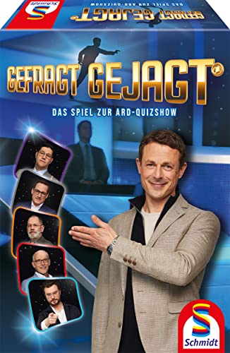 Schmidt Spiele 49405 Gefragt Gejagt, Quizspiel, Familienspiel von Schmidt Spiele