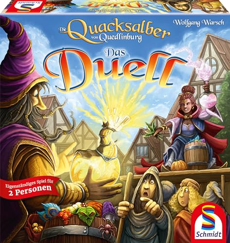 Schmidt Spiele 49447 Die Quacksalber von Quedlinburg, Das Duell, Familienspiel von Schmidt Spiele