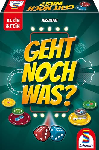 Schmidt Spiele 49448 Geht noch was, Würfelspiel aus der Klein und Fein Serie von Schmidt