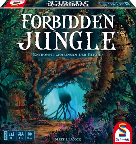 Schmidt Spiele 49458 Forbidden Jungle, Familienspiel, Mehrfarbig von Schmidt