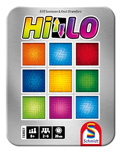 Schmidt Spiele 49459 Hilo in der Metalldose, mit Sonderkarten, Kartenspiel - Amazon Exklusive von Schmidt