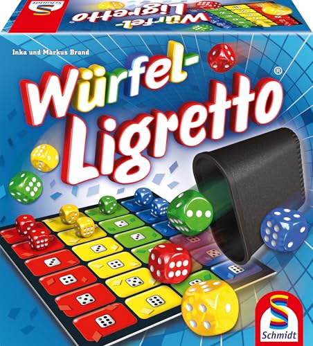 Schmidt Spiele 49611 Würfel Ligretto, Würfelspiel von Schmidt Spiele