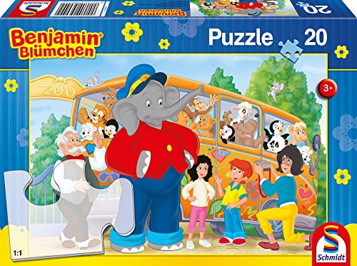 Schmidt Spiele 56049 - Puzzle - Zooausflug, 20 Teile von Schmidt