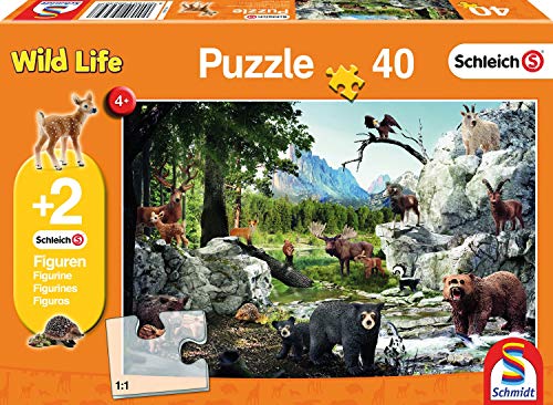 Schmidt CGS_56239 The Animals of Forest Puzzle, Multi color von Schmidt