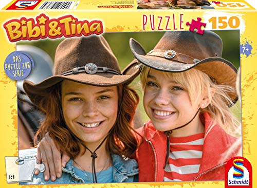 Schmidt Spiele 56363 Bibi und Tina, 150 Teile Kinderpuzzle zur TV Serie, Bunt von Schmidt