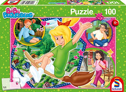 Schmidt Spiele 56399 Bibi Bloxberg, Hex, 100 Teile Kinderpuzzle, Bunt von Schmidt Spiele