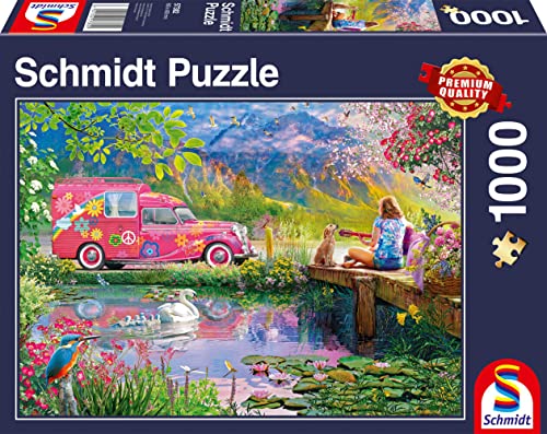 Schmidt Spiele 57382 Peace on Earth, 1000 Teile Puzzle von Schmidt