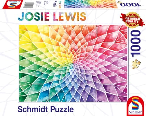 Schmidt Spiele 57577 Josie Lewis, Strahlende Blüte, 1000 Teile Puzzle, Normal von Schmidt