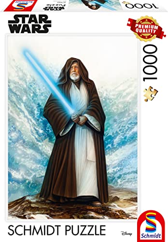 Schmidt Spiele 57593 Thomas Kinkade, Lucas Film, Monte Moore, The Jedi Master, 1000 Teile Puzzle, Normal von Schmidt