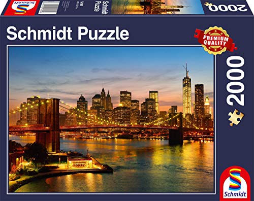 Schmidt Spiele 58189 - New York, 2000 Teile Puzzle von Schmidt