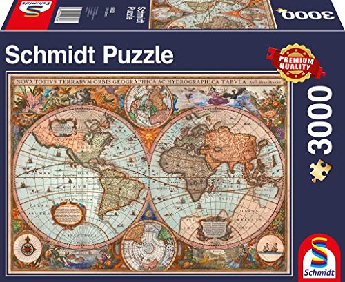 Antike Weltkarte (Puzzle) von Schmidt