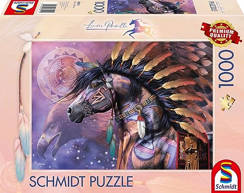 Schmidt Spiele 58511 Laurie Prindle, Schamane, 1000 Teile Puzzle von Schmidt