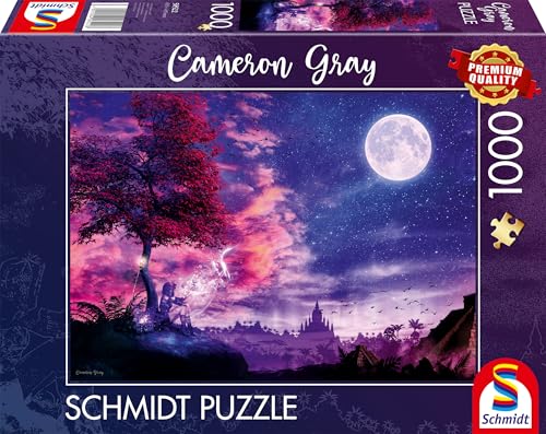 Schmidt Spiele 58522 Sagenhafter Blick, Cameron Gray, 1000 Teile Puzzle, Mehrfarbig von Schmidt