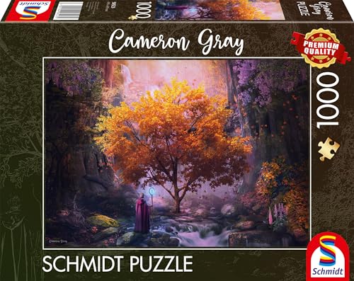 Schmidt Spiele 58523 Waldeszauber, Cameron Gray, 1000 Teile Puzzle, Mehrfarbig von Schmidt